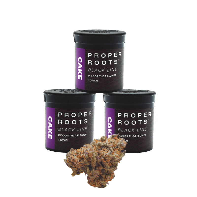 Premium Indoor THCA Flower 1G Proper Roots “Black Line" / CANDY: (H) White Runtz 29% THCA